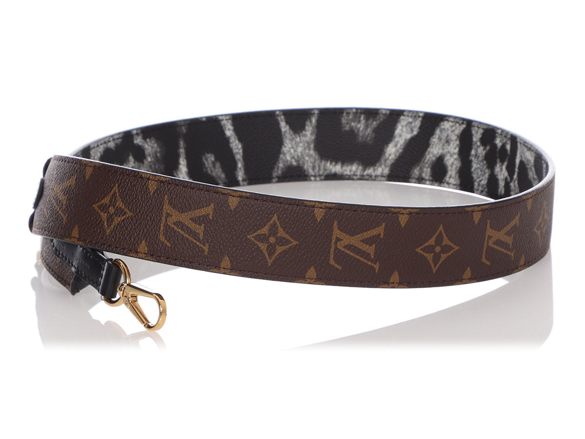 LV print Louis Vuitton wither strap