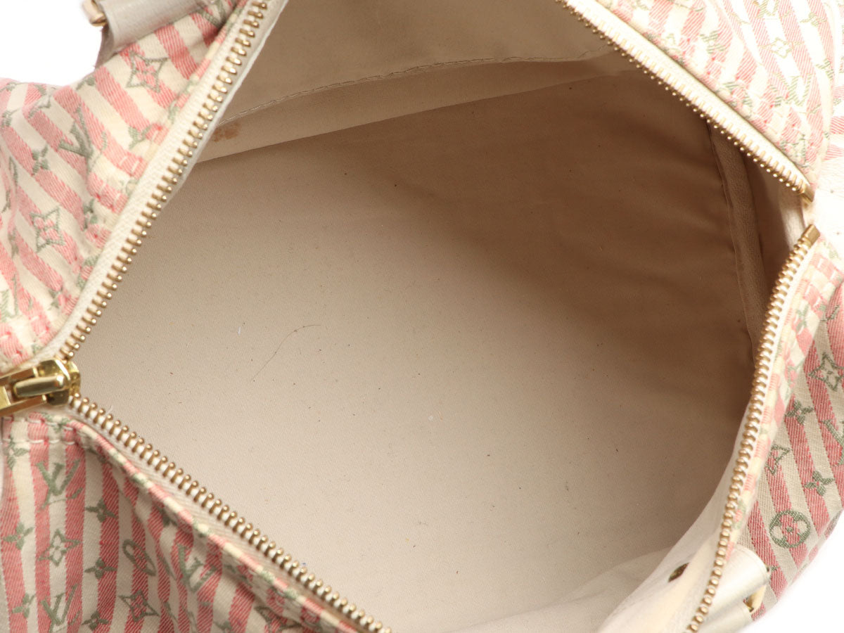 Louis Vuitton Vintage Mini Lin Croisette Speedy 30 - White Handle Bags,  Handbags - LOU786757
