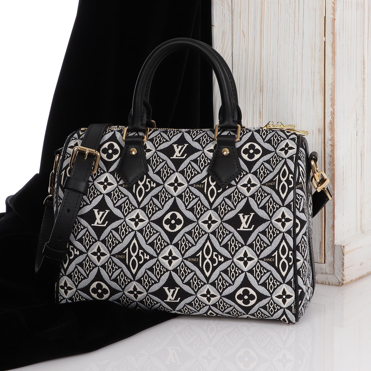 Louis Vuitton Since 1854 Neverfull MM Gray in Jacquard Canvas with  Gold-tone - US