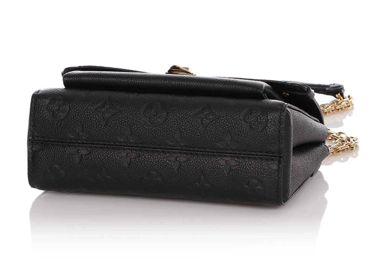 PRELOVED Louis Vuitton Black Empriente Monogram Leather Vavin BB Cross –  KimmieBBags LLC