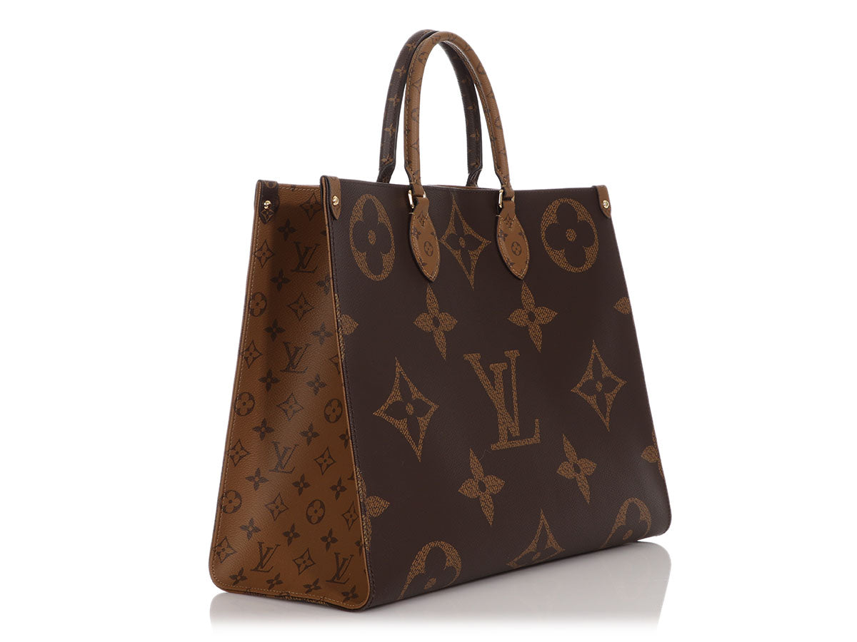 Louis Vuitton OnTheGo GM (bigger) MM Reverse, Luxury, Bags