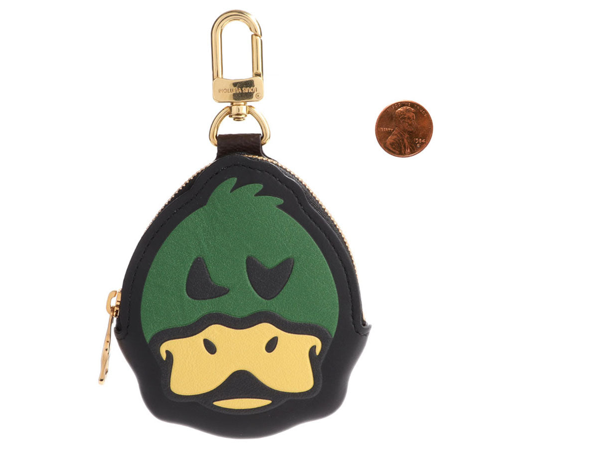 Louis Vuitton Nigo Duck Coin Holder Printed Leather and Limited Edition  Giant Damier Brown 18086059