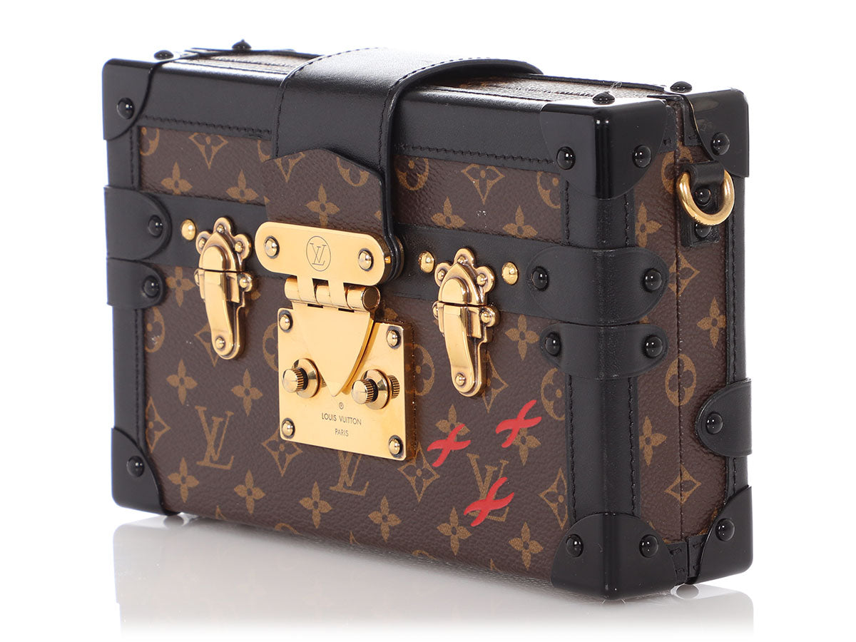 Louis Vuitton, Bags, Louis Vuitton Petite Malle Monogram Crossbody Bag  Clutch