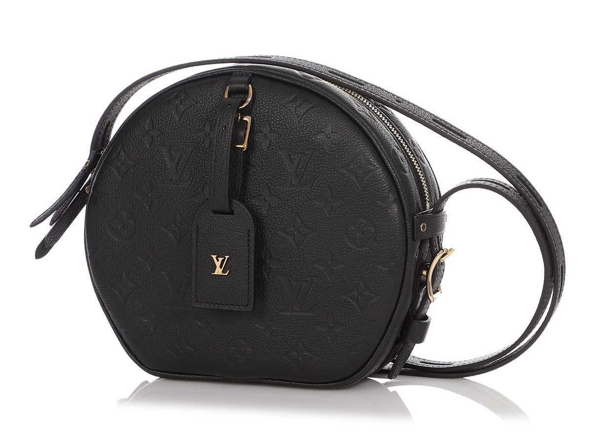 Louis Vuitton - Empreinte Boite Chapeau Souple Black Round Crossbody -  BougieHabit