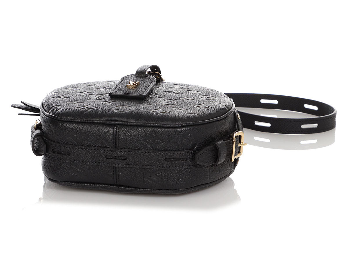 Louis Vuitton Boite Chapeau Souple Bag Black Vernis Leather – Luxe