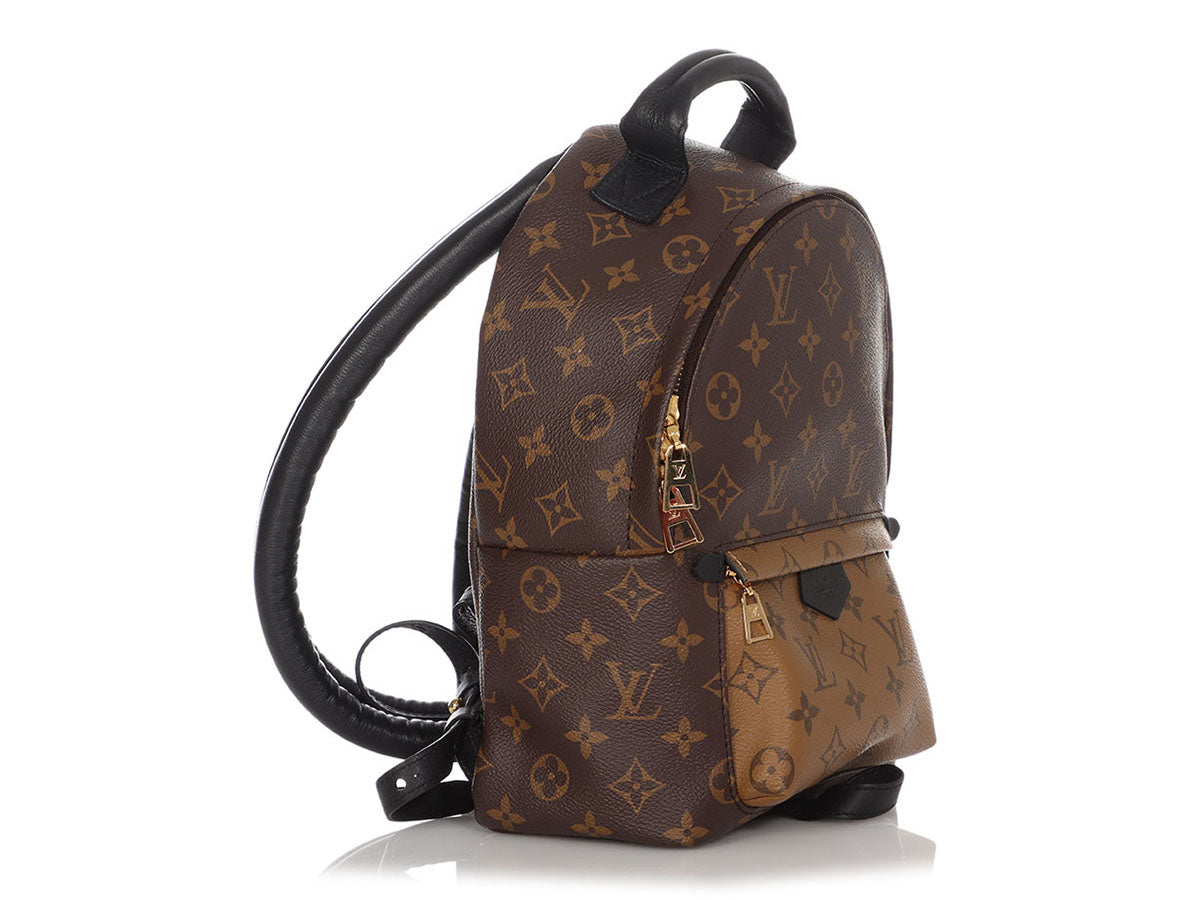 Louis Vuitton Palm Springs Monogram Reverse (Updated Zipper) PM in Coated  Canvas with Gold-tone - US