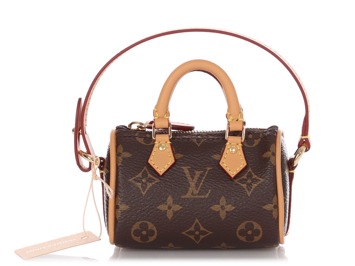 Louis Vuitton 2022 Monogram Micro Speedy Bag Charm - Brown Bag